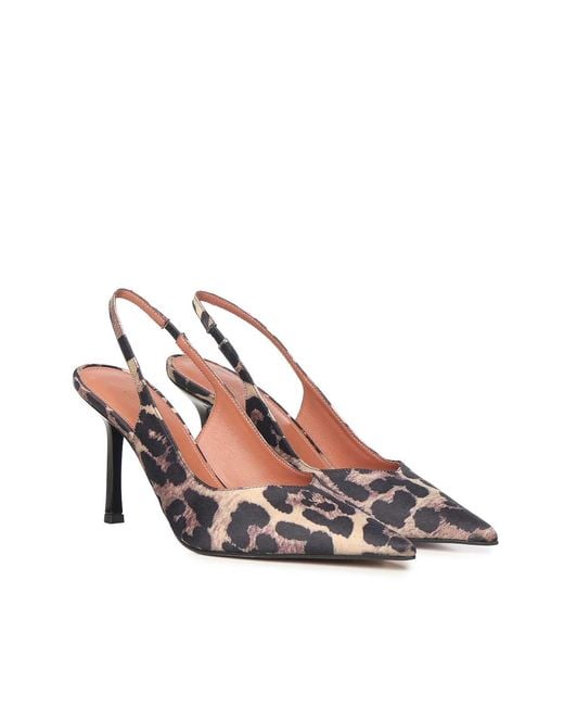 Giuliano Galiano Pink Holly Slingback Dcollet
