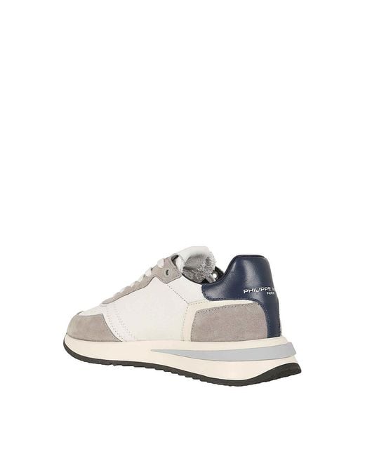 Philippe Model White Sneakers for men