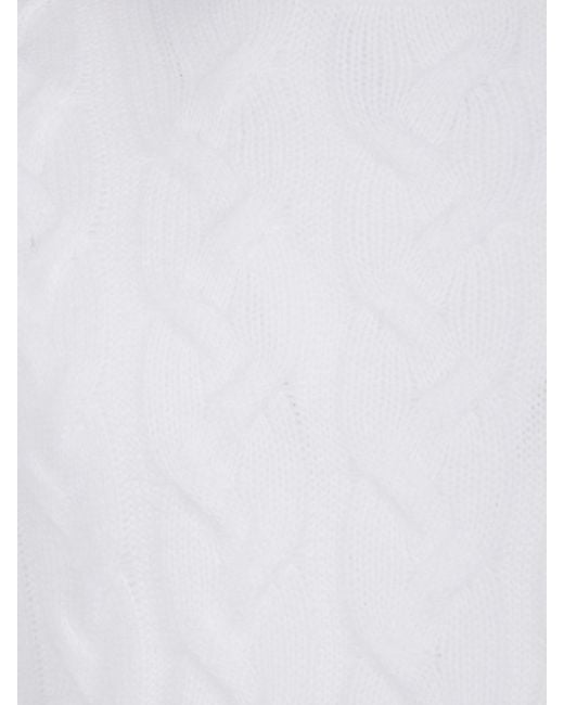 Gran Sasso White Turtle Neck Sweater for men