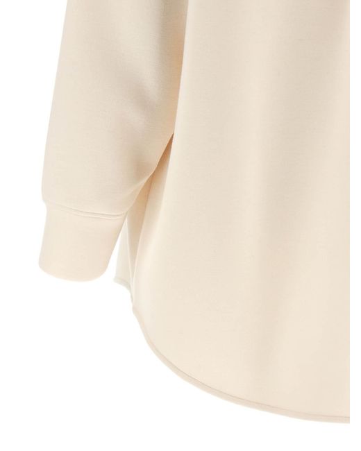 Fabiana Filippi Natural Scuba Cashmere Shirt