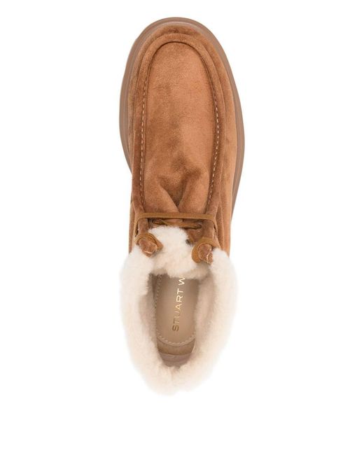 Stuart Weitzman Brown Moccasin