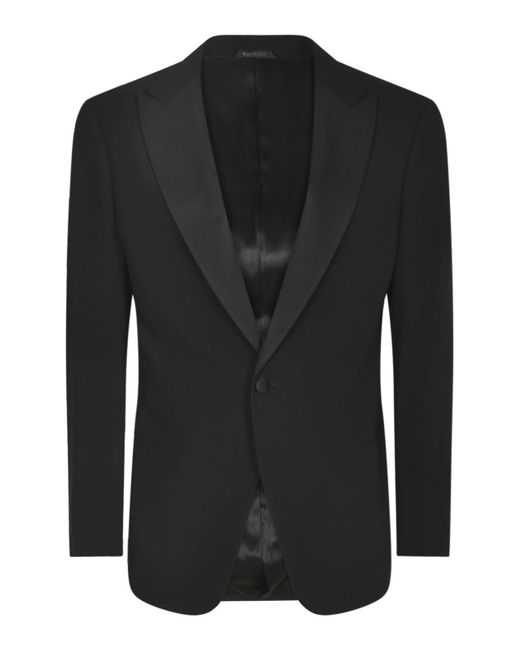 Giorgio Armani Black Formal Suit for men