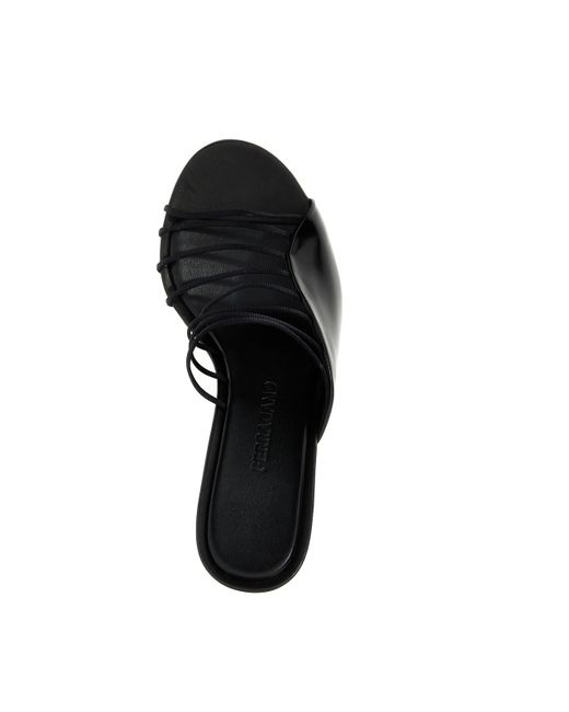 Ferragamo Black Altaire Sandals