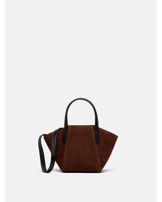 Dondup Brown Mini Crust Bag