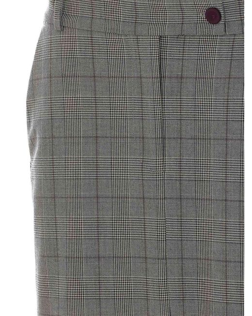 Pinko Gray Galega Skirt