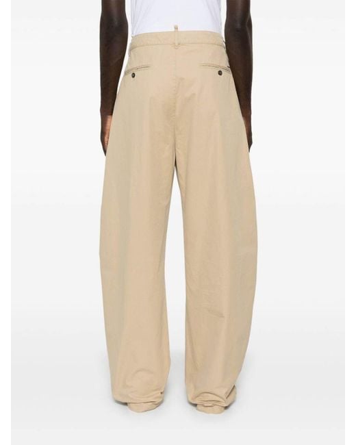 DSquared² Natural Ripped Chino Pants for men