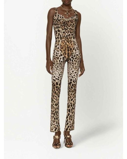 Dolce & Gabbana Gray Leo Top
