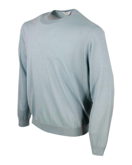 Malo Blue Sweater for men