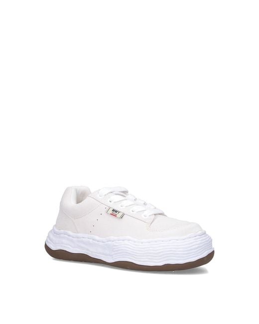 Maison Mihara Yasuhiro White Sneakers Low-Top for men