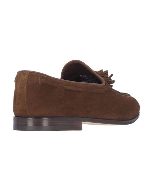 Church's Brown Leather Loafers for men