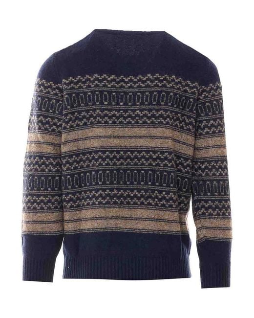 Brunello Cucinelli Blue Sweater for men