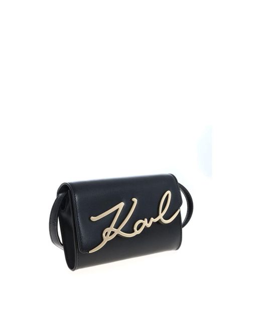 Karl Lagerfeld K Signature Belt Bag In in Black Lyst