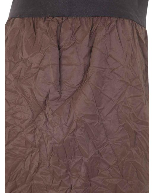 Maria Calderara Brown Long Trousers