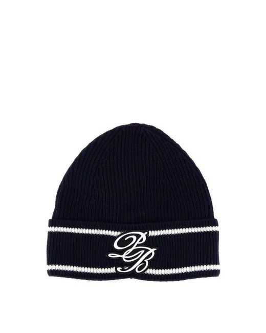Balmain Beanie Hat in Blue for Men Lyst UK