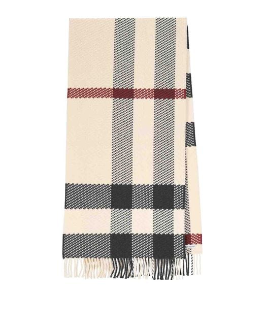 Burberry White Scarves