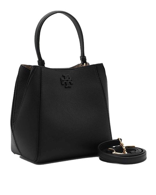 Tory Burch Black Leather Satchel