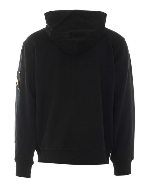 Moose Knuckles Black Hartsfield Zip-Up Hoodie for men