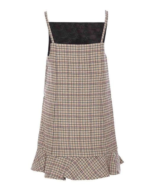 Ganni Multicolor Mini Dress