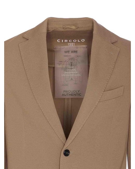 Circolo 1901 Brown Jacket for men