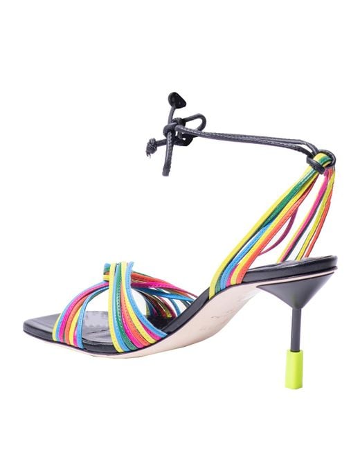 MSGM White Sandals