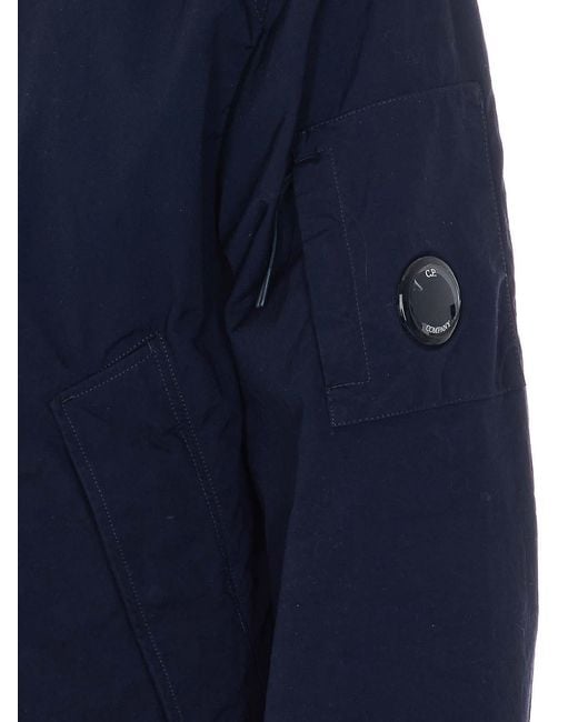 C P Company Blue Total Eclipse Jacket for men