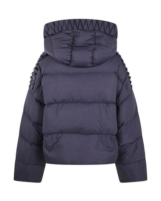 RAXXY Blue Short Puffer Jacket