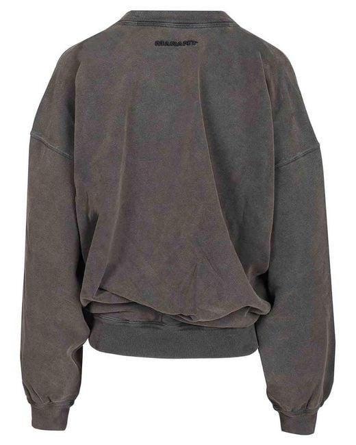 Isabel Marant Gray Sauria Sweatshirt