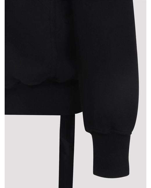 Rick Owens Black Zip-Throughs for men