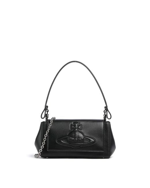 Vivienne Westwood Black Hazel Medium Handbags