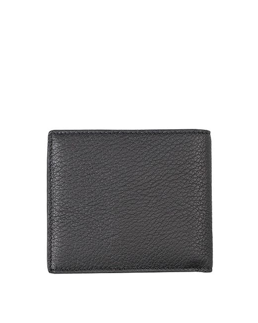 Kiton Gray Deerskin Wallet for men
