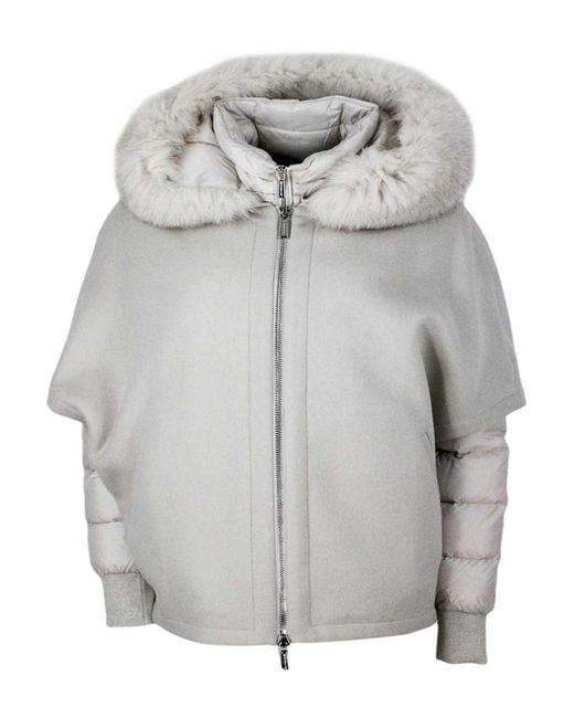 Moorer Gray Jacket