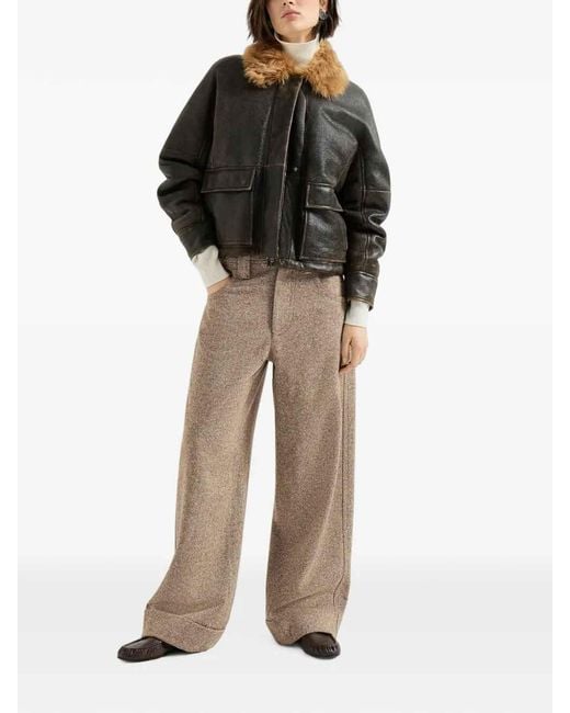 Brunello Cucinelli Natural Pants