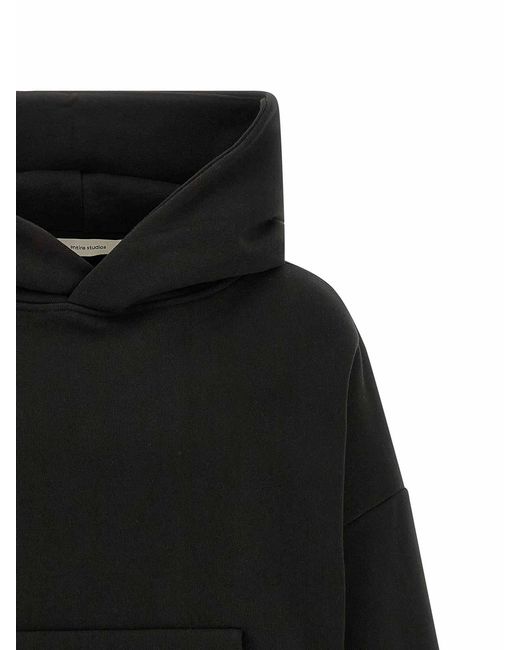 Entire studios Black Hoodie for men