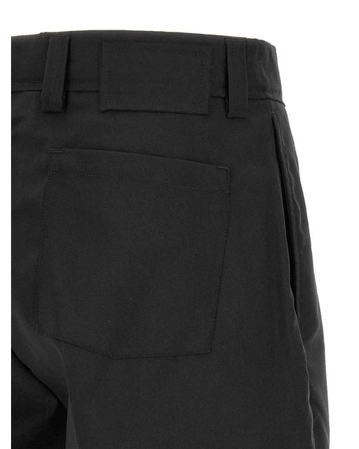 mfpen Black Classic Bermuda Shorts for men
