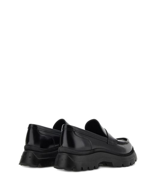 Hogan Black Mocassini Chunky H692 for men
