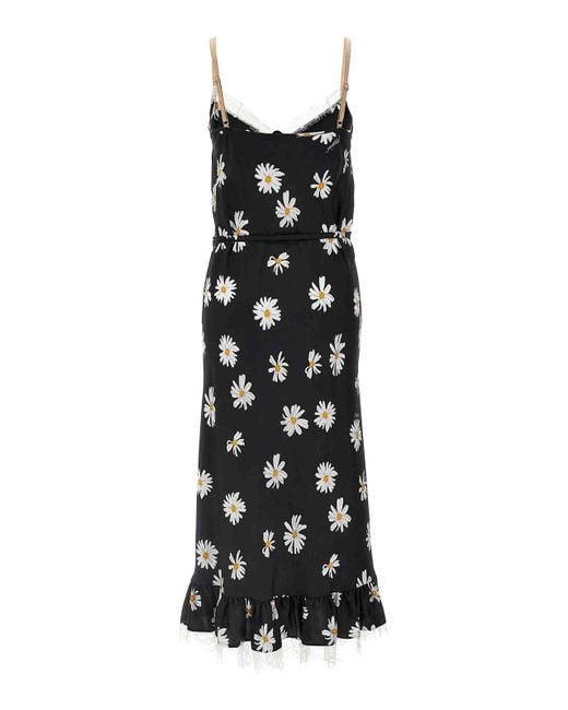 Moschino Black Silk Dress