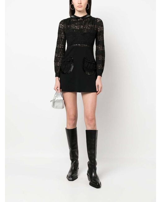 DSquared² Black Mini Dresses
