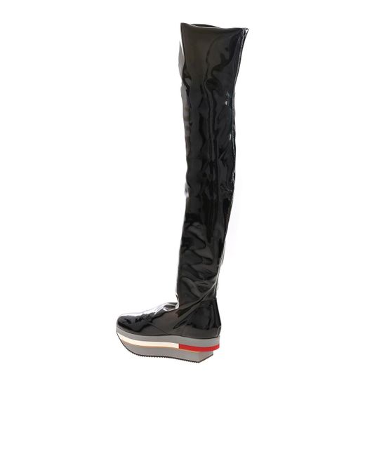 Vivienne Westwood Black Rock Horse Long Sport Boots