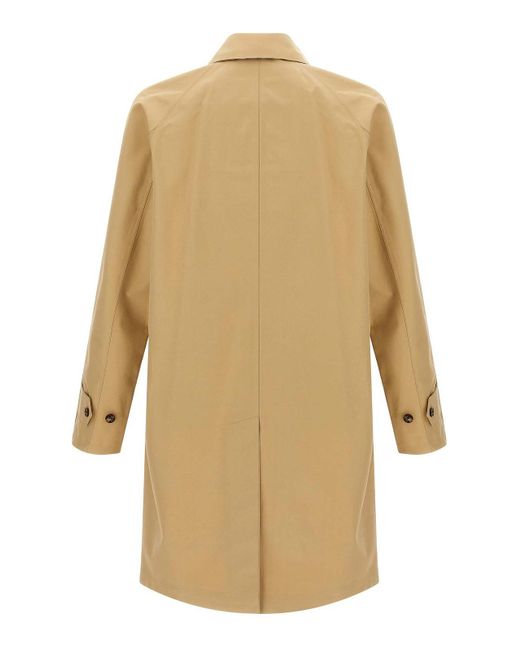 Burberry Natural York Car Coat for men
