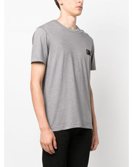 Dolce & Gabbana Gray T-Shirt for men