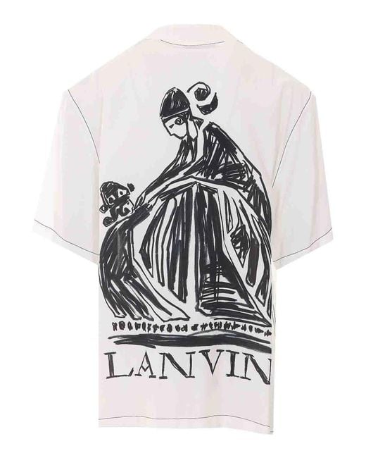 Lanvin White Shirt for men