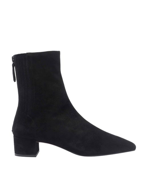 Aquazzura Black Saint Honore Booties