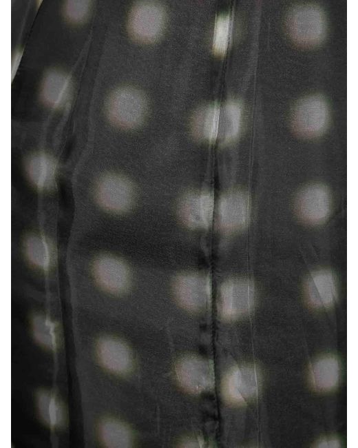 16Arlington Black Dia Printed Midi Skirt