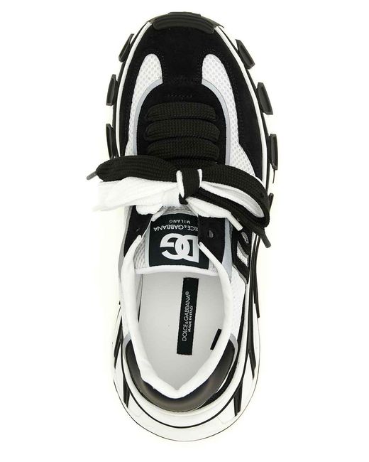 Dolce & Gabbana Black Dg Country Road Sneakers
