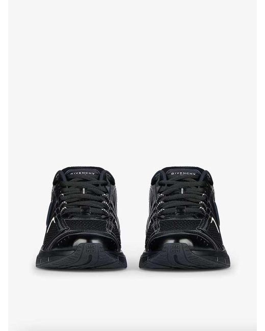 Givenchy Black Tk-mx Runner Sneakers In Mesh for men