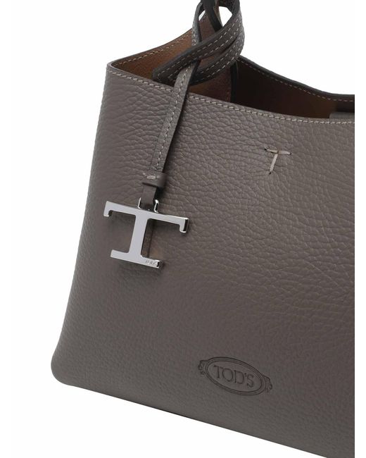 Tod's Green Micro Leather Handbag