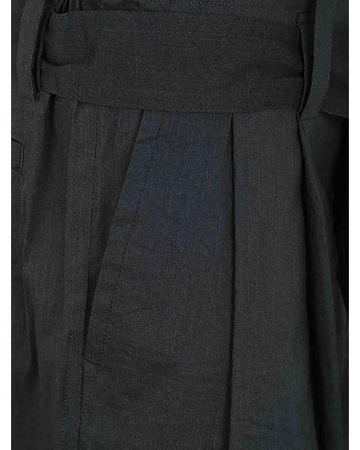 Pleats Please Issey Miyake Black Shaped Membrane Pants