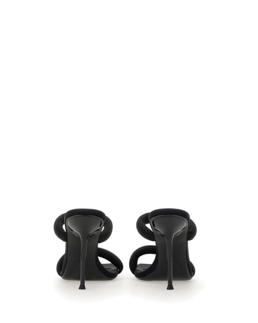 Alexander Wang Black Julie Heeled Mules