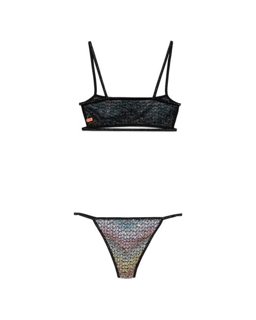 Missoni Black 'Caperdoni' Bikini