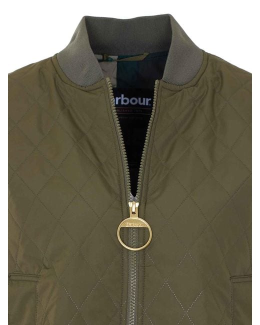 Barbour Green Quilted Whillan Jacket